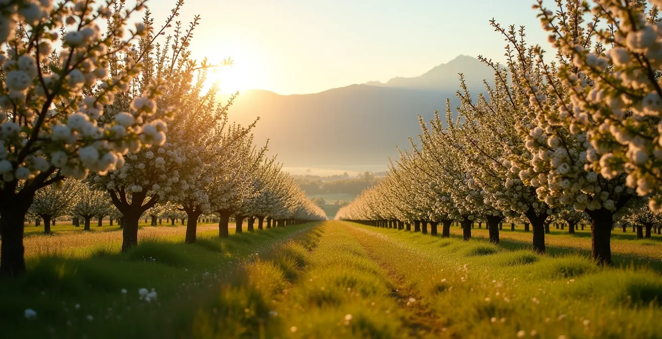 Traditionelle Schweizer Hochstamm-Apfelbäume im Thurgau